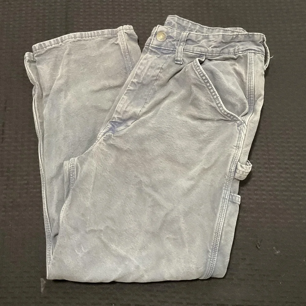 American Eagle Outfitters Pants Mens‎ 31x30 Gray Flex Carpenter Cargo Denim
